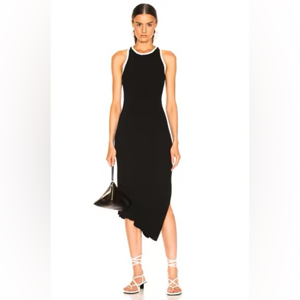 ALC ribbed Annina Midi Dress